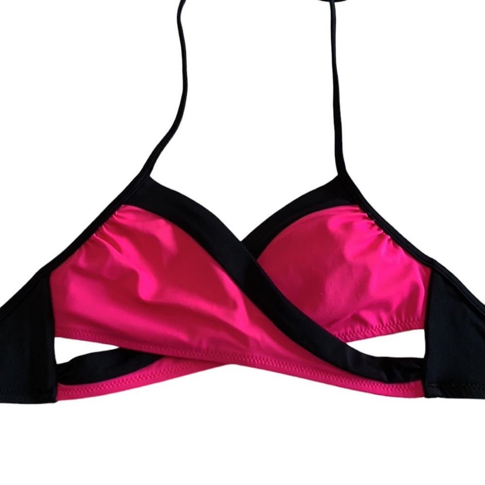 EUC PINK Victoria’s Secret Criss Cross Bikini Top • Size XS - Picture 6 of 11